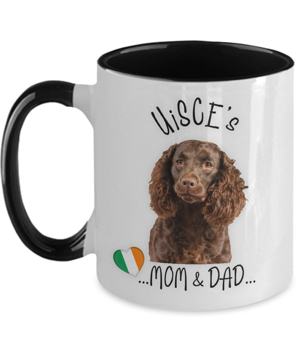 Irish Water Cocker Spaniel Mug for Proud Dog Mom and Dad