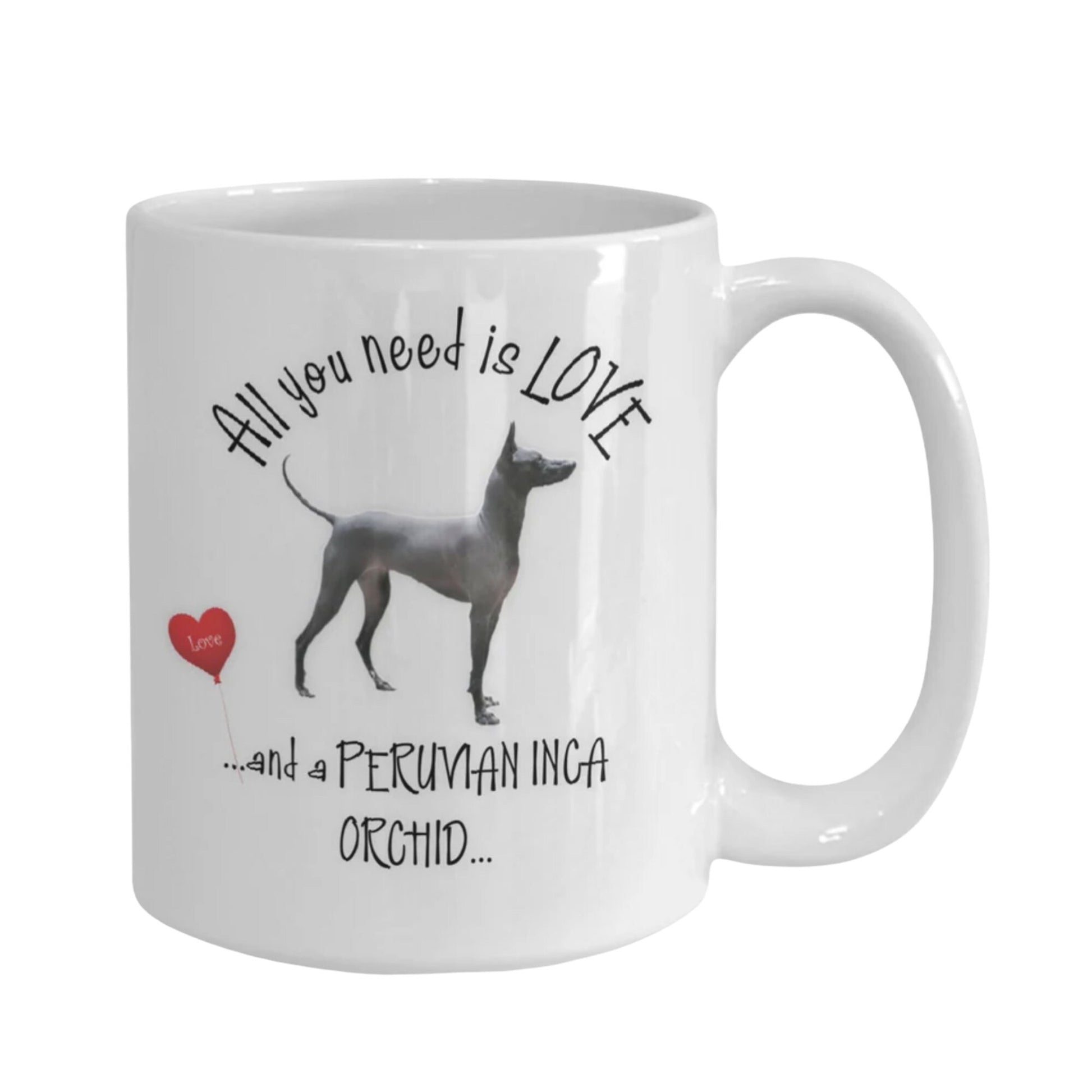 All you need is love and a Peruvian Inca Orchid mug