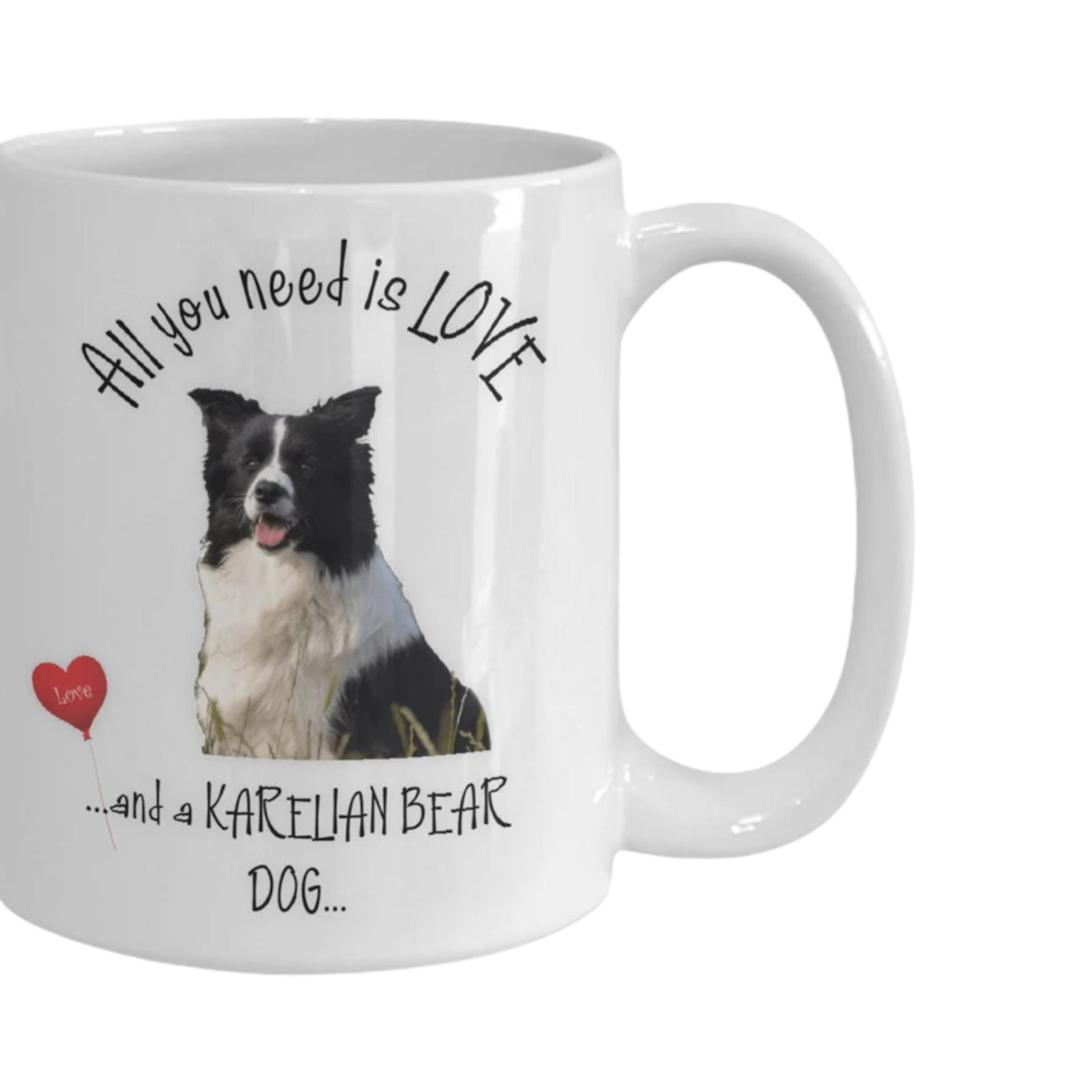 All you need is love and a Karelian Bear Dog mug