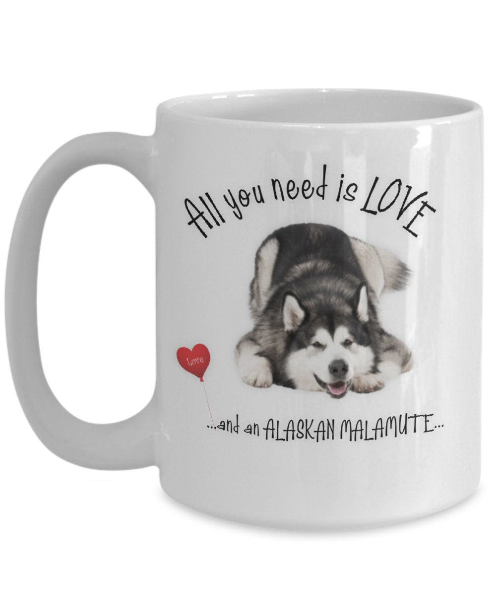 Alaskan Malamute Coffee Mug Perfect Gift for Dog Lovers