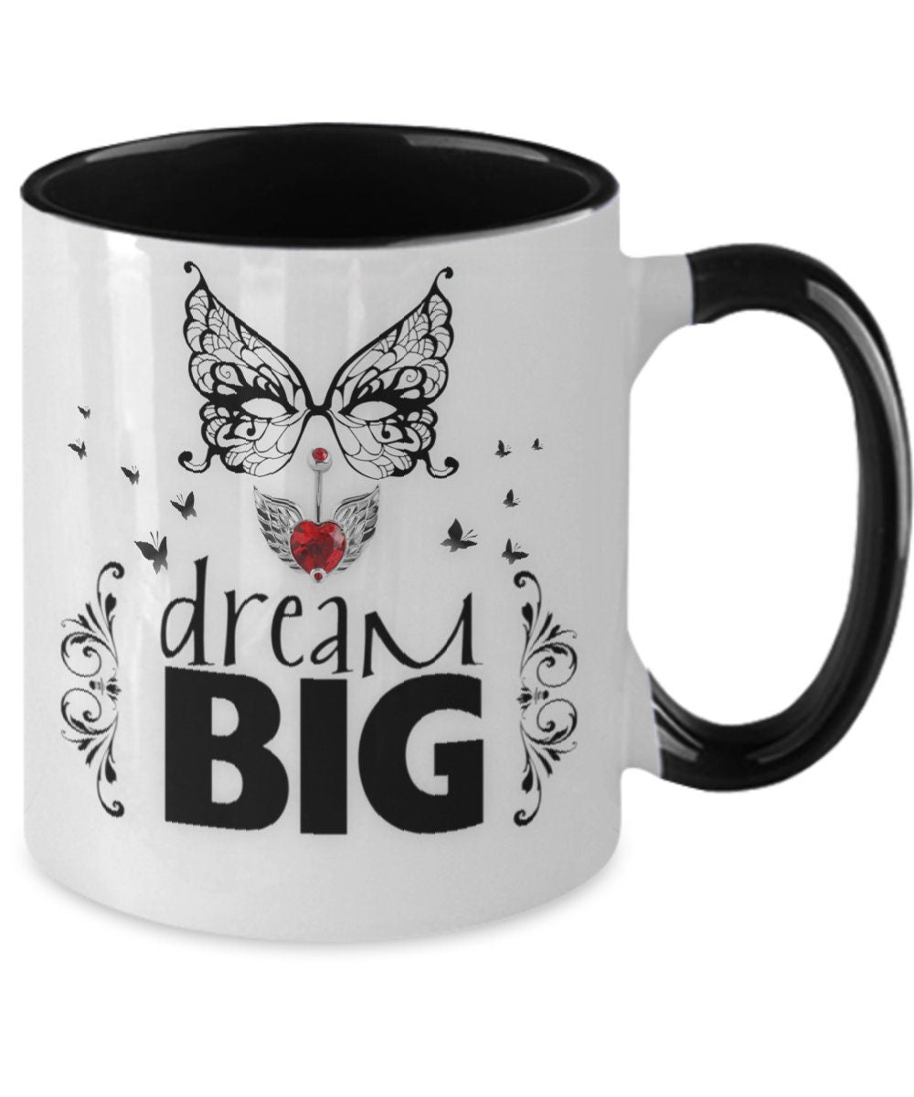 Dream Big Inspirational Coffee Mug Perfect Gift for Her