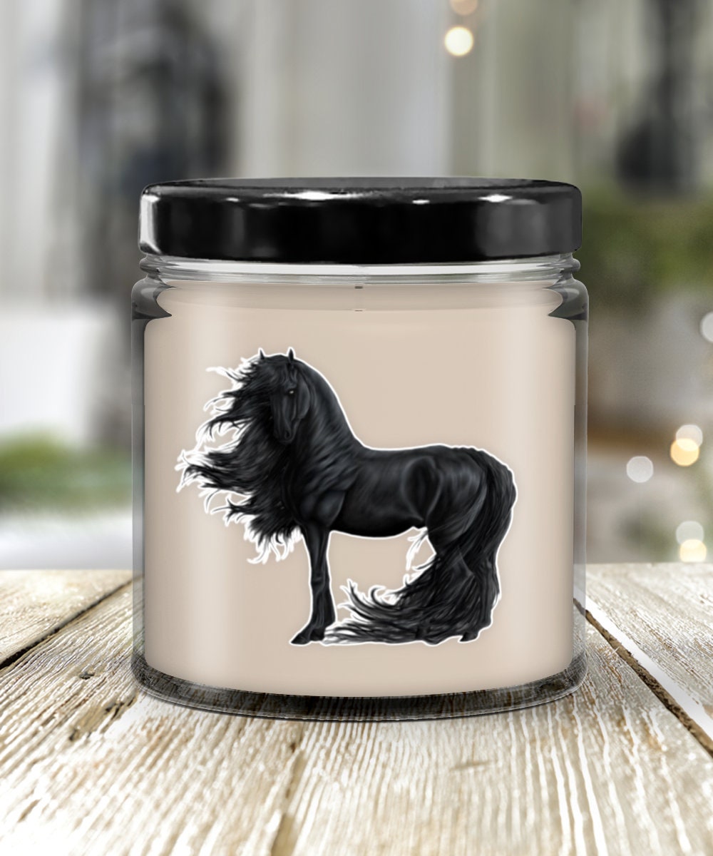Vanilla Scented Candle Horse Gift for the Horse Lover