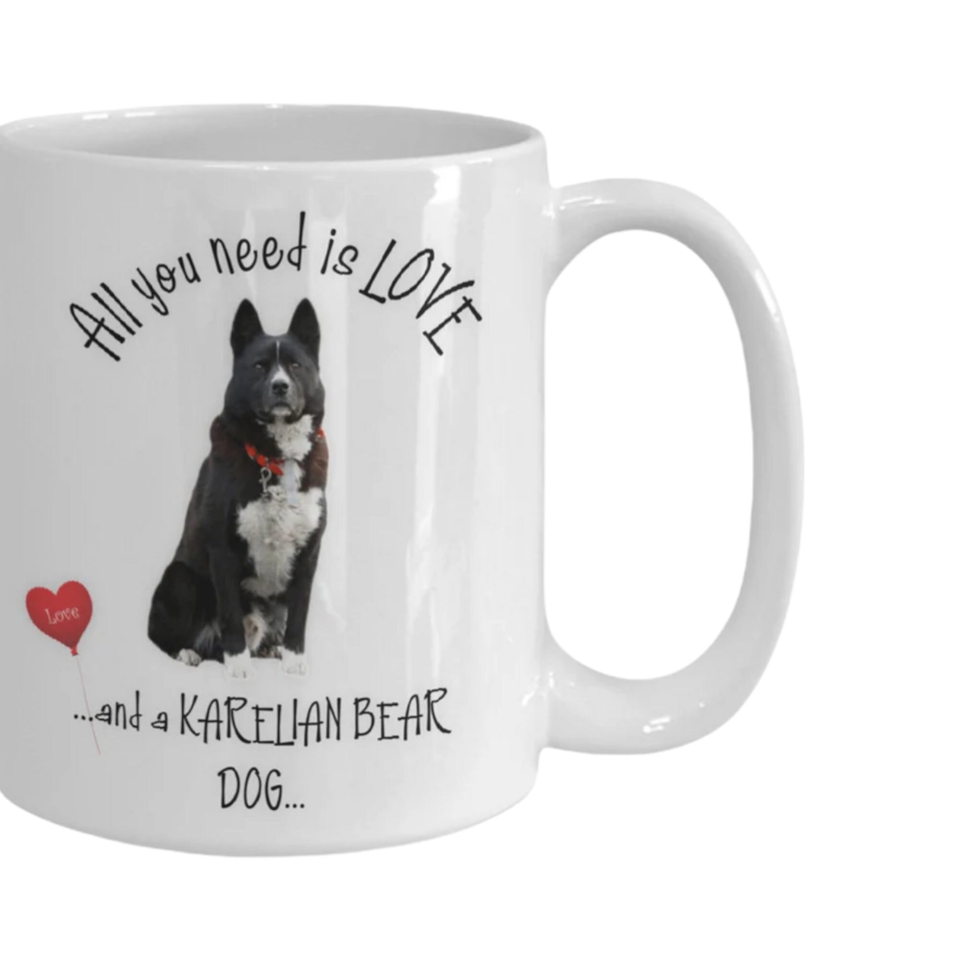 All you need is love and a Karelian Bear Dog mug