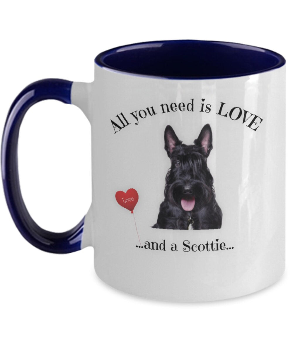All You Need Is Love and a Scottie Dog Coffee Mug