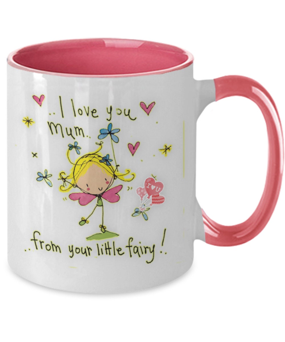 I love you mom coffee mug perfect Mother’s Day or daughter gift