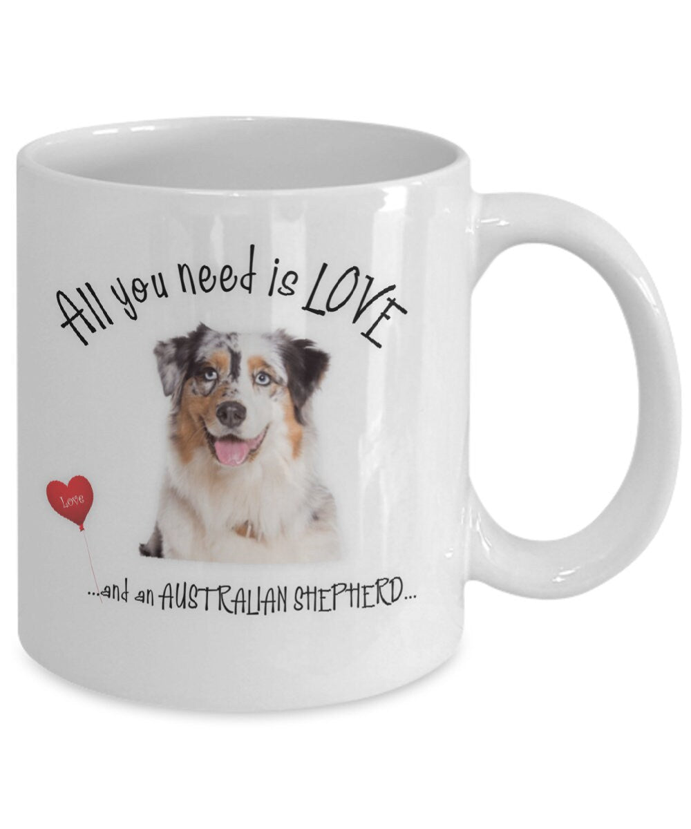 Australian Shepherd Coffee Mug Gift for Dog Lovers
